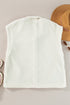 Sherpa Stand Collar Jacket Vest